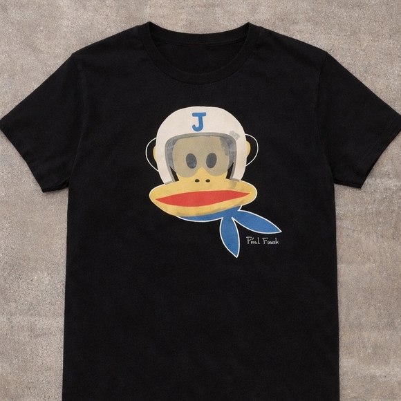 Paul Frank Other - Paul Frank Black Tee with Monkey Graphic